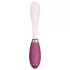 Satisfyer - G-punktsvibrator med böjbar design - uppladdningsbar - rosa/röd