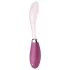 Satisfyer - G-punktsvibrator med böjbar design - uppladdningsbar - rosa/röd