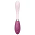 Satisfyer - G-punktsvibrator med böjbar design - uppladdningsbar - rosa/röd