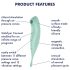 Satisfyer Twirling Pro - smart 2-i-1 klitorisvibrator (mint)