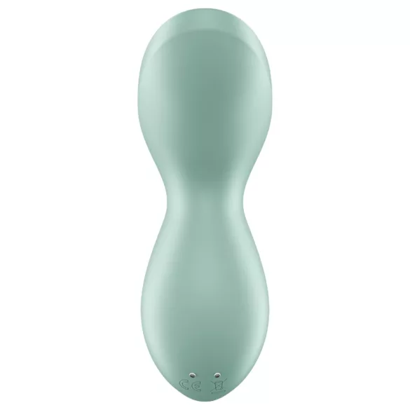 Satisfyer Exciterrr - klitorisstimulator med roterande pärlor - grön
