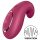 Satisfyer Dipping Delight - uppladdningsbar klitorisvibrator (röd)