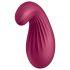 Satisfyer Dipping Delight - uppladdningsbar klitorisvibrator (röd)