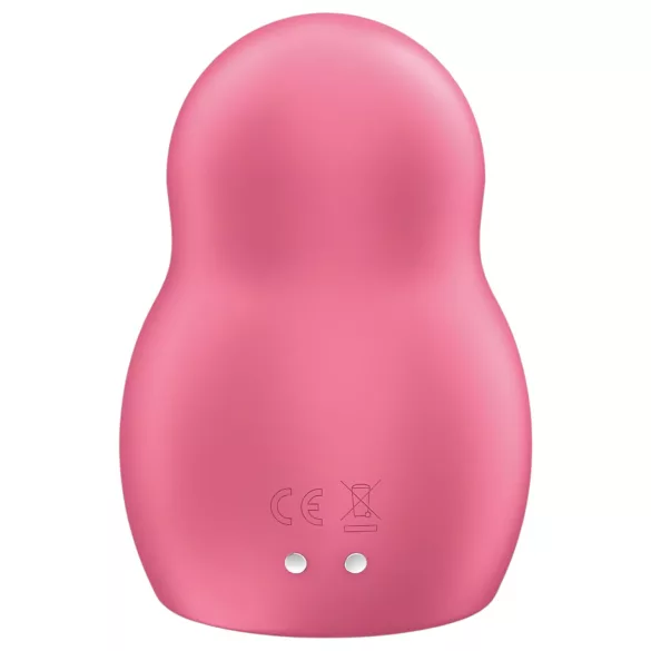 Satisfyer Pro To Go 1 - uppladdningsbar lufttrycksvibrator för klitoris (röd)