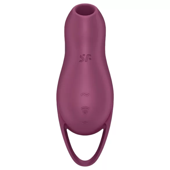 Satisfyer Pocket Pro 1 - uppladdningsbar lufttrycksvibrator för klitoris (lila)