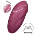 Satisfyer Tap & Climax 1 - vibrator och klitorisstimulator - 2-i-1 - röd