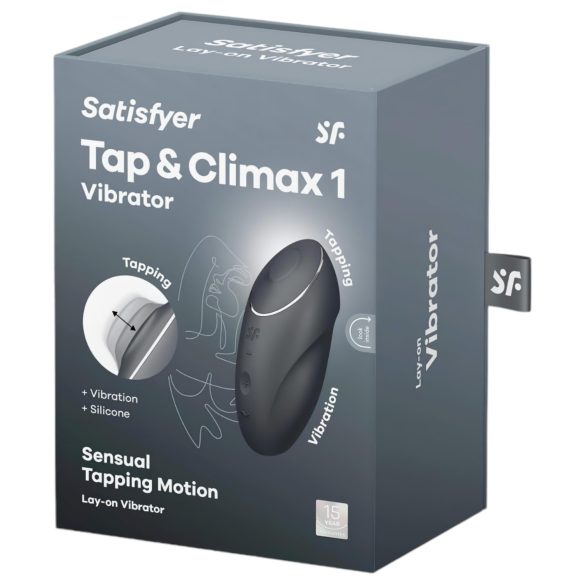 Satisfyer - klitorisvibrator 2-i-1 - svart