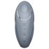 Satisfyer - 2-i-1 klitorisstimulator vibrator - grå