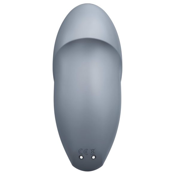 Satisfyer - 2-i-1 klitorisstimulator vibrator - grå