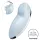 Satisfyer Tap & Climax 2 - Klitorisstimulator och vibrator - 2in1 - blå