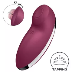 Satisfyer - klitorisstimulator och vibrator 2-i-1 - röd