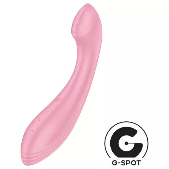 Satisfyer G-Force - G-punktsvibrator uppladdningsbar vattentät rosa