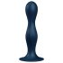 Satisfyer Double Ball-R - viktad dildo (blå)