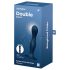 Satisfyer Double Ball-R - viktad dildo (blå)