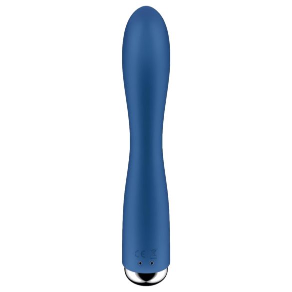 Satisfyer Spinning Rabbit 1 - roterande klitorisvibrator med arm (blå)