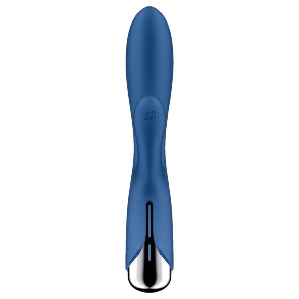 Satisfyer Spinning Rabbit 1 - roterande klitorisvibrator med arm (blå)