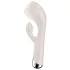 Satisfyer - Rabbitvibrator med roterande klitorisstimulator - beige