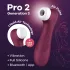 Satisfyer Pro 2 Gen3 - App-styrd luftvibrator för klitoris (röd)