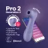 Satisfyer Pro 2 Gen3 - lufttryckvibrator för klitoris - lila