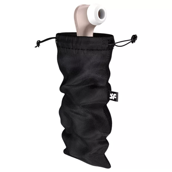 Satisfyer - förvaringspåse diskret - medium svart