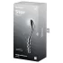 Satisfyer Star Force 1 - ståldildo med kulor - silver