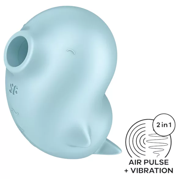 Satisfyer Sassy Seal - klitorisstimulator med lufttryck - turkos