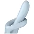 Satisfyer Heat Flex 4 - värmande vibrator med klitorisstimulans (blå)