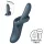 Satisfyer Heat Flex 4 - vibrator med värme - klitorisstimulator - grå