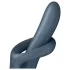 Satisfyer Heat Flex 4 - värmande vibrator med klitorisarm (grå)