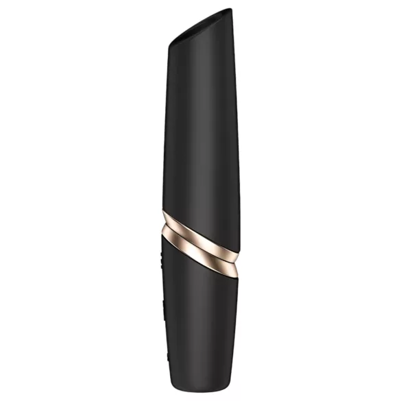 Satisfyer - minivibrator i läppstiftsform - svart