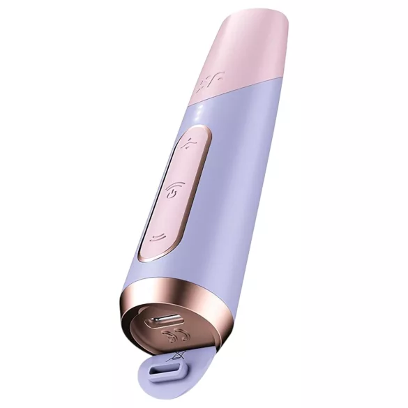 Satisfyer Bold Kiss - lufttrycksvibrator läppstift - rosa