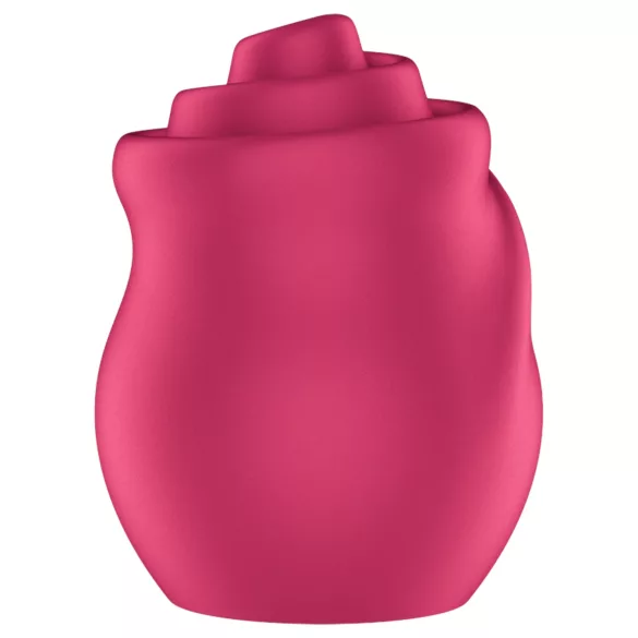 Satisfyer Tongue Twister - roterande klitorisvibrator med tunga - silikon rosa