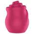 Satisfyer Tongue Twister - roterande klitorisvibrator med tunga - silikon rosa