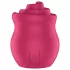 Satisfyer Tongue Twister - roterande klitorisvibrator med tunga - silikon rosa
