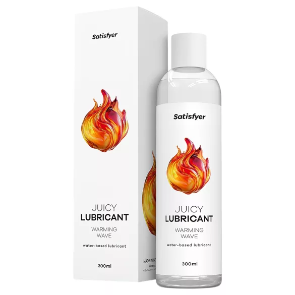 Satisfyer - glidmedel med värmande effekt - 300ml