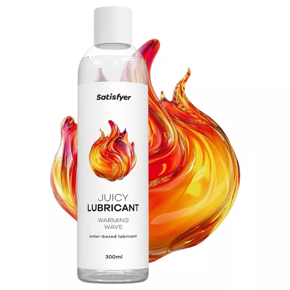 Satisfyer - glidmedel med värmande effekt - 300ml