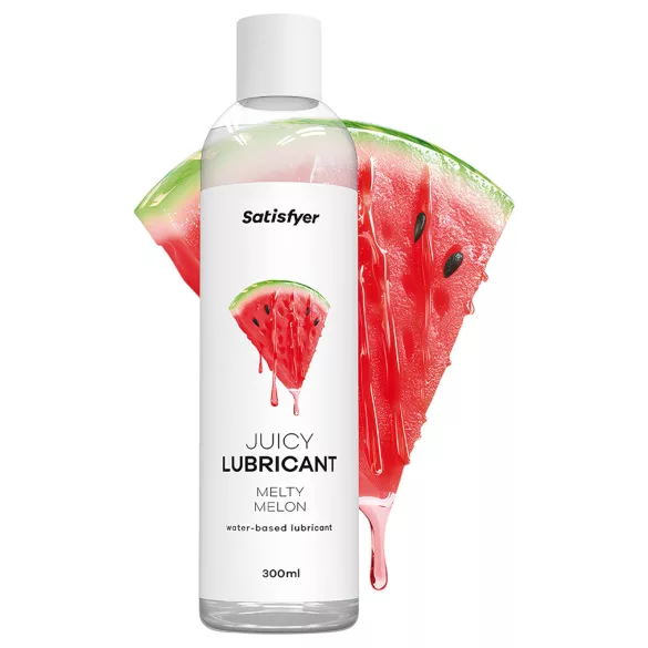 Satisfyer - glidmedel med smak - vattenmelon - 300ml