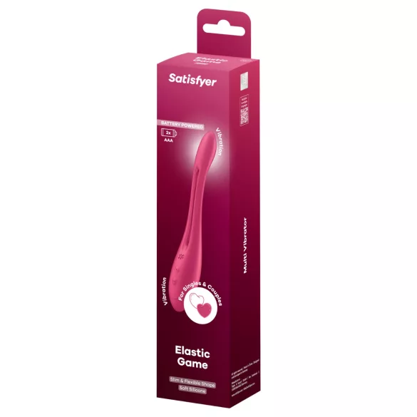 Satisfyer - parvibrator - flexibel design - rosa
