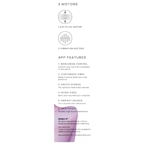 Satisfyer Pro 2 Generation 4 - luftvågsklitorisstimulator (blå)