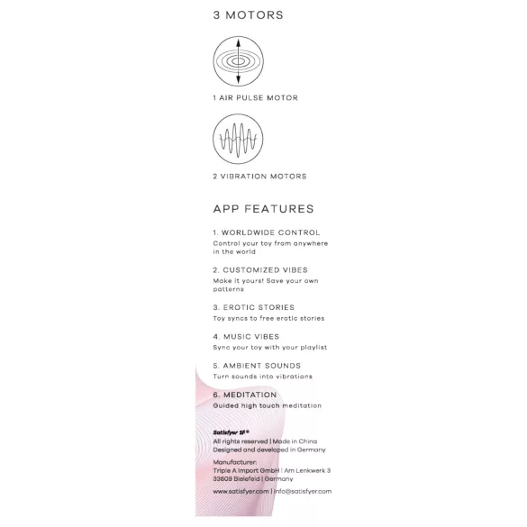Satisfyer Pro 2 Generation 4 - lufttrycksvibrator för klitoris (lila)