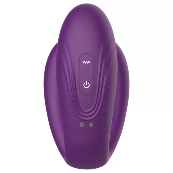 Mrow - parvibrator med 3 motorer - uppladdningsbar vattentät - lila