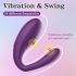 Mrow - uppladdningsbar, vattentät 3-motors parvibrator (lila)