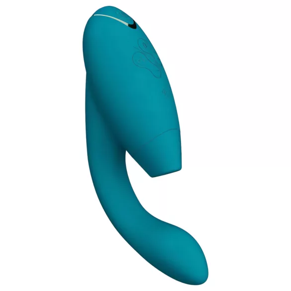 Womanizer DUO 2 - klitorisstimulerande rabbit‑vibrator (petrol)