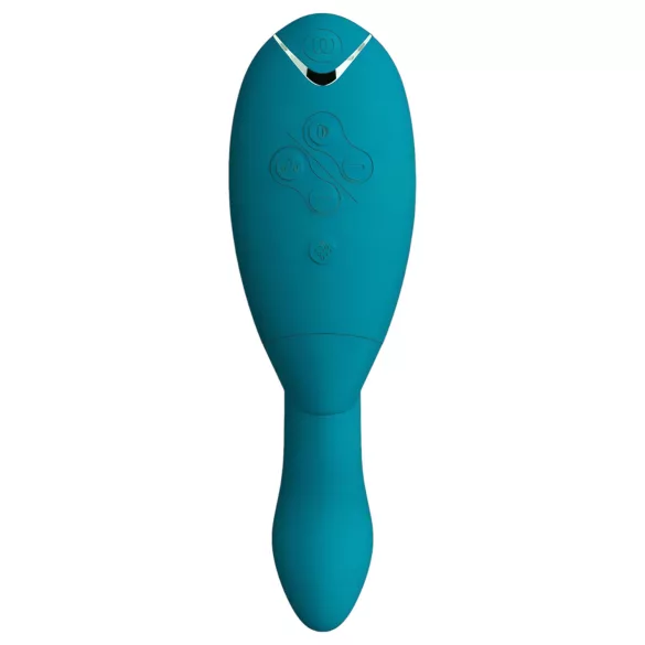 Womanizer DUO 2 - klitorisstimulerande rabbit‑vibrator (petrol)