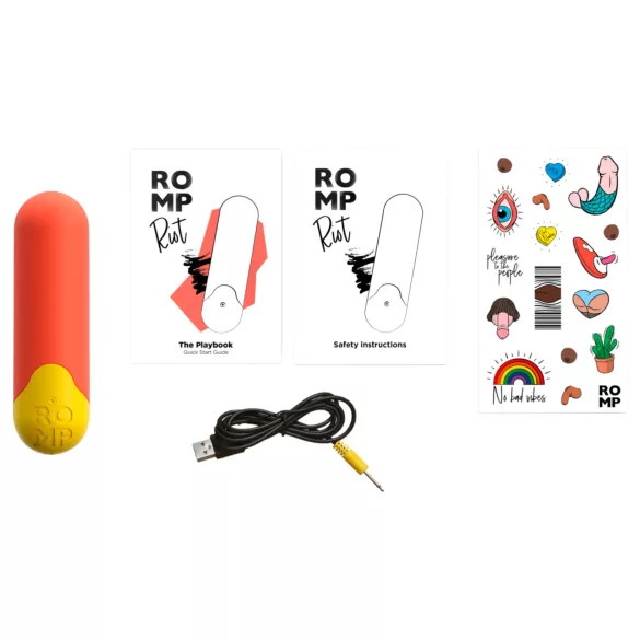 ROMP Riot - minivibrator - orange