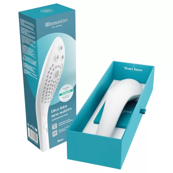 Womanizer Wave - Vit Massageduschhuvud