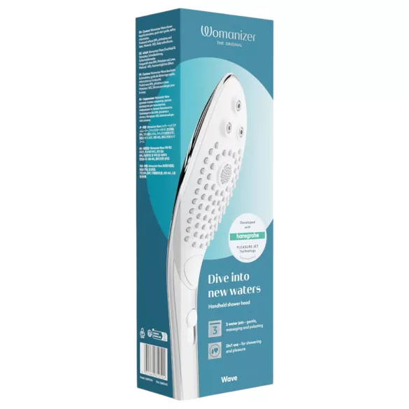 Womanizer - duschmassagehuvud - krom