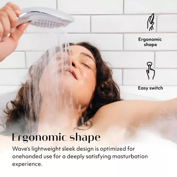 Womanizer - duschmassagehuvud - krom
