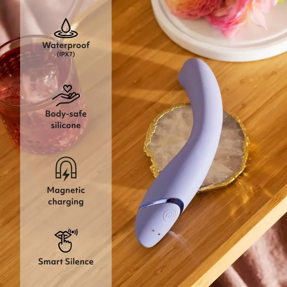 Womanizer OG - G-punkt vibrator lufttryck 2-i-1 uppladdningsbar lila
