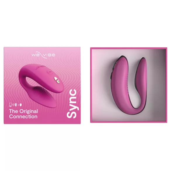 We-Vibe Sync - Parvibrator med app- och fjärrkontroll (rosa)